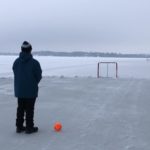 Broomball Rink – Our First One